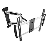RICOO S0644 Soporte TV Pared Giratorio Inclinable Televisión 32-65' (81-165cm) Brazo articulado Televisor LED/LCD/Curvo VESA 200x200-400x400
