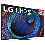 LG - Televisor UHD 4K 75 Pulgadas (189 cm), Serie 91, SmarTV webOS23, TV, Procesador Alta Potencia, HDR10, Dolby Digital Plus, 75UR91006LA